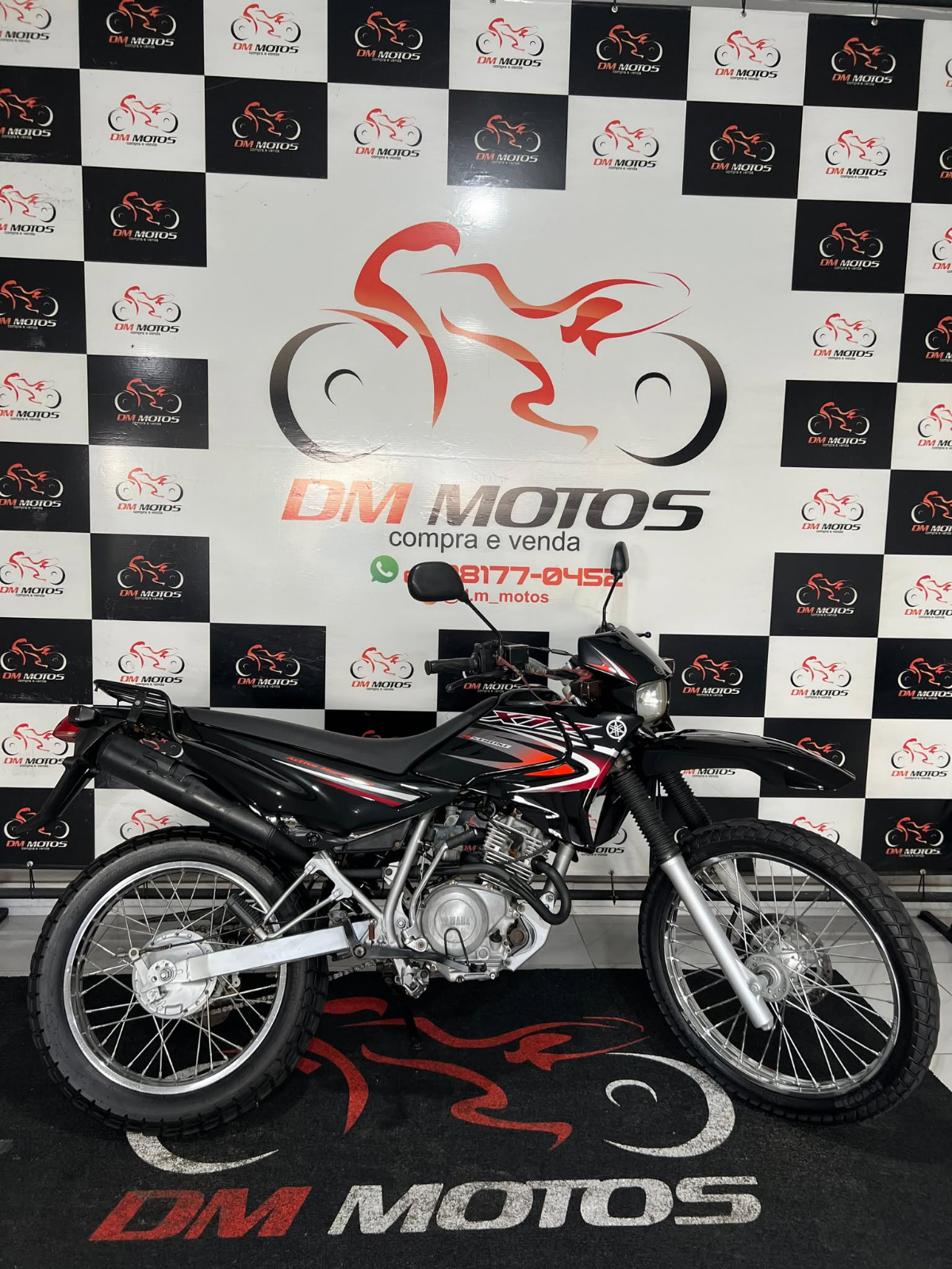 Yamaha XTZ 125 K 2004/2005 Preta